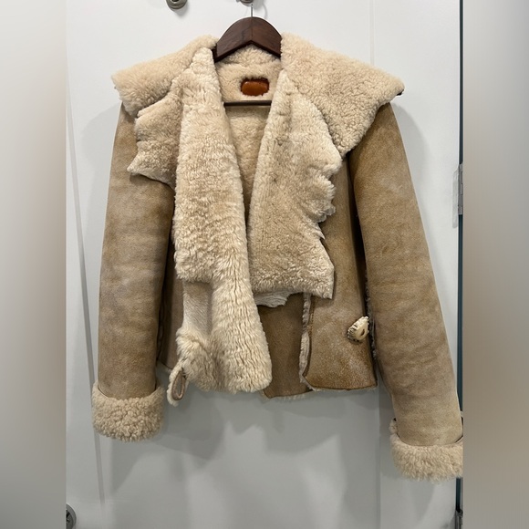 Vintage Shearling Coat - Picture 1 of 3